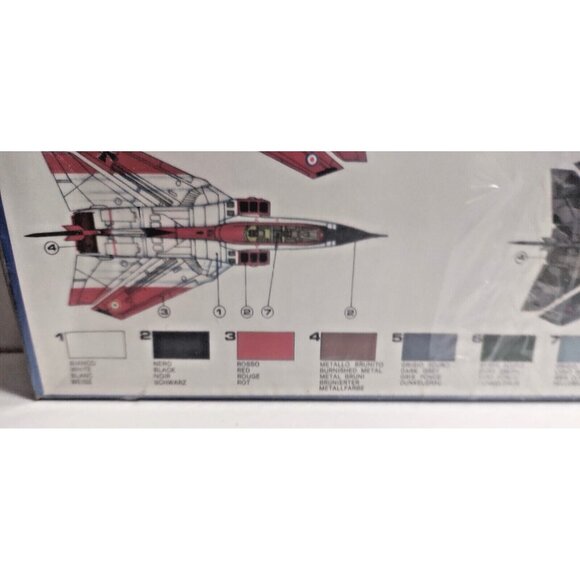 Vintage 1/72 Italeri Airplane Model M.R.C.A. Toronado #124 Sealed Box - Picture 5 of 10